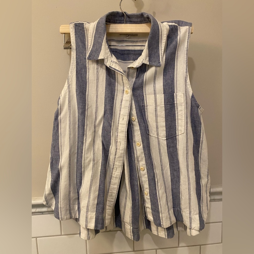 Madewell Linen Blend Tank